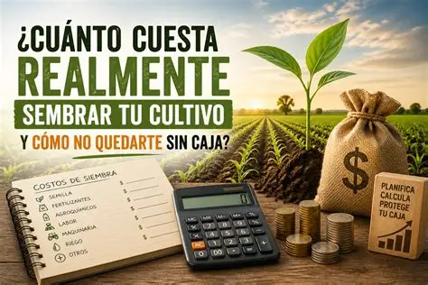 ¿Cuánto Cuesta Realmente Sembrar tu Cultivo y Cómo No Quedarte sin Caja?