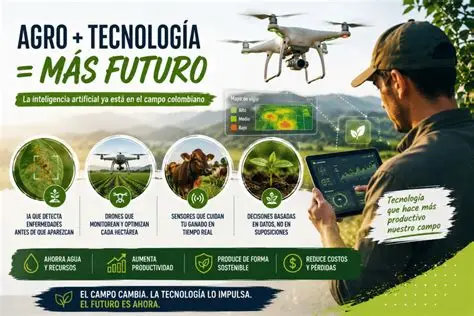 Inteligencia artificial y agro en Colombia: la revolución tecnológica que ya llegó al campo